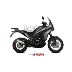 Silencieux Storm Ovale Adapt. MOTO MORINI X-CAPE 2022-...