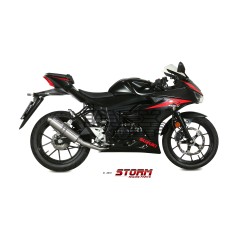 Ligne Complète Storm GP Adapt. SUZUKI GSX-R 125 2017-... et GSX-S 125 2017-...