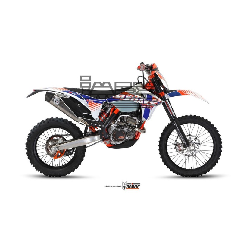 Ligne Complète MIVV OVAL KTM EXC 250 F 2012