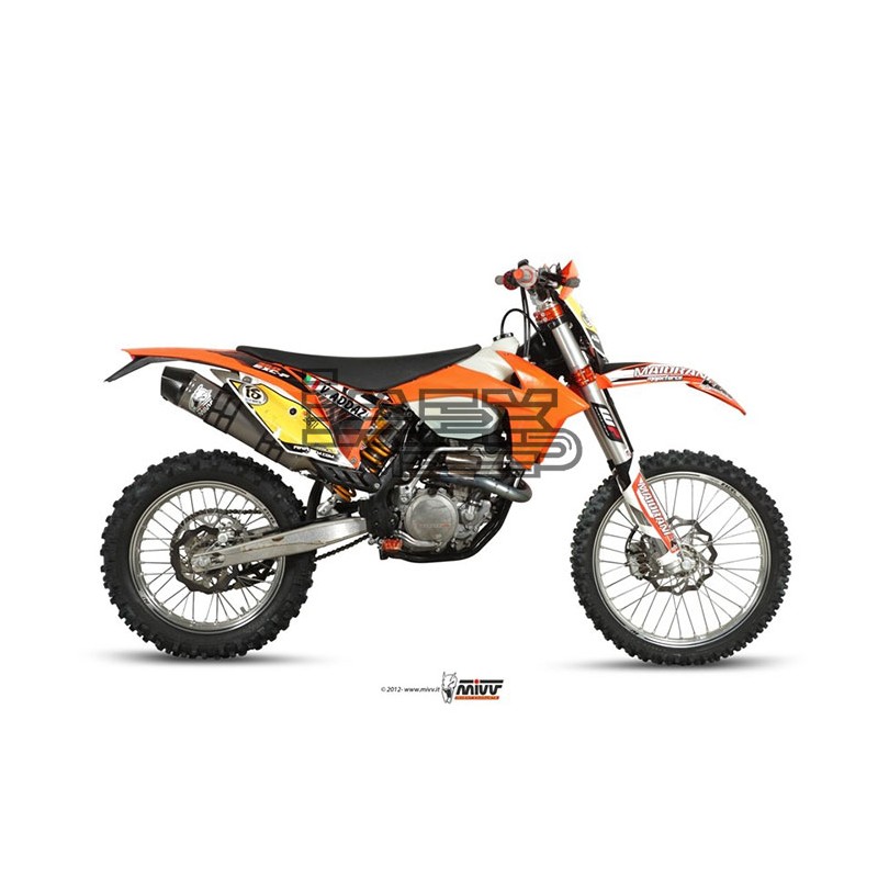 Ligne Complète MIVV OVAL KTM EXC 350 F 2012