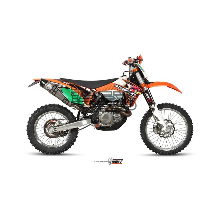 Ligne Complète MIVV OVAL KTM EXC 450 F 2012