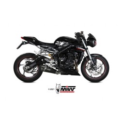 Silencieux MIVV DELTA RACE TRIUMPH STREET TRIPLE 660 S 2017-2022