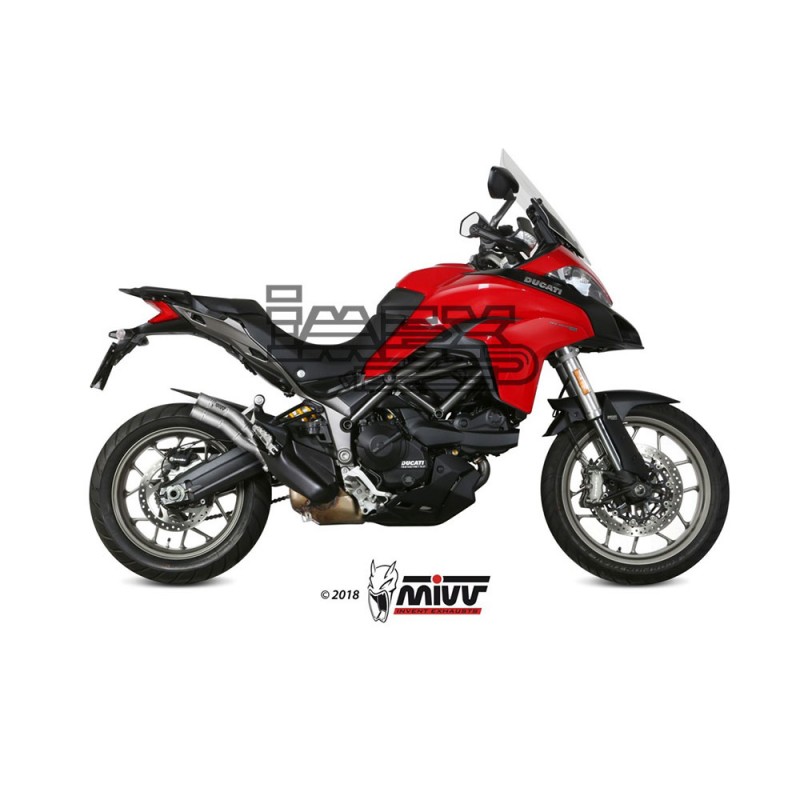 Silencieux MIVV DOUBLE GUN DUCATI MULTISTRADA 950 2017-2021