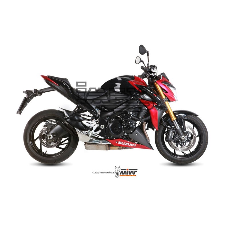 Silencieux MIVV DOUBLE GUN SUZUKI GSX-S 1000 / GSX-S 1000 F 2015-2020