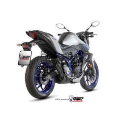 Silencieux MIVV DOUBLE GUN YAMAHA MT03 (320cc) 2016-2024