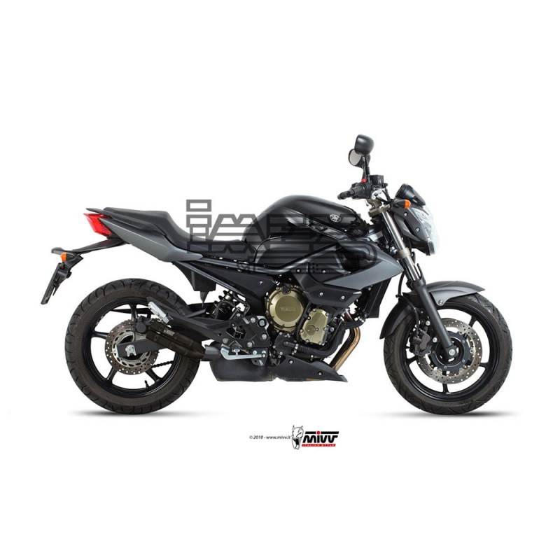 Silencieux MIVV DOUBLE GUN YAMAHA XJ 6 2009-2016