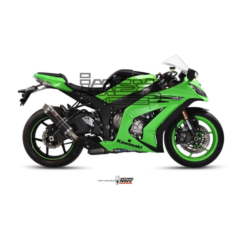 Silencieux MIVV GP KAWASAKI ZX 10R Ninja 2011-2015