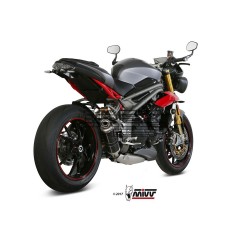 Silencieux MIVV GP TRIUMPH SPEED TRIPLE 1050 2016-2017 sortie Basse