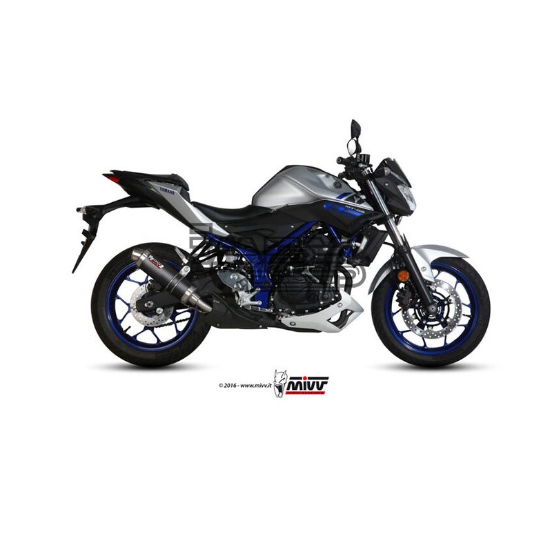 Silencieux MIVV GP YAMAHA MT03 (320cc) 2016-2024