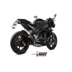 Silencieux MIVV MK3 TRIUMPH SPEED TRIPLE 1050 2018-2020