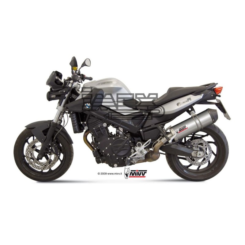 Silencieux MIVV OVAL BMW F 800 R / GT 2009-2019