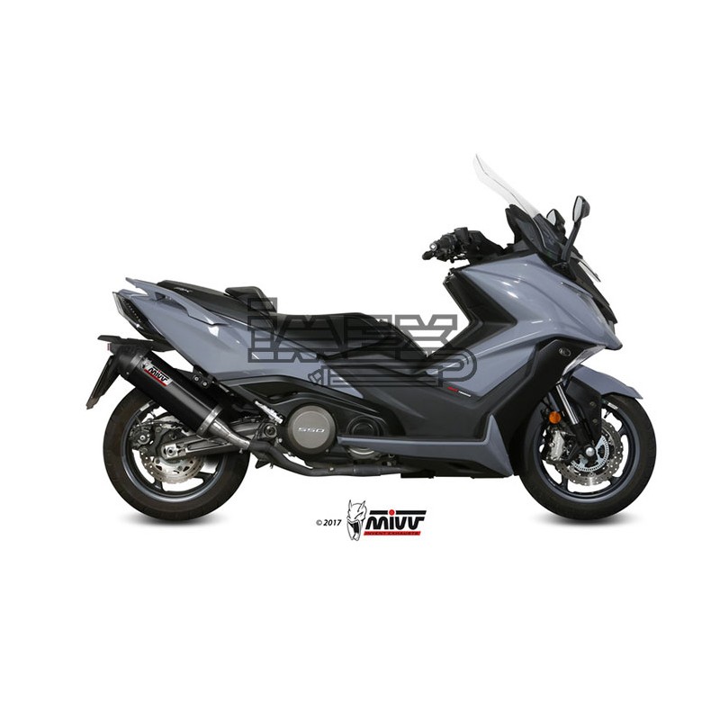 Silencieux MIVV OVAL KYMCO AK 550 2017-2020