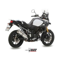 Silencieux MIVV OVAL SUZUKI DL 1000 V-STROM 2014-2019