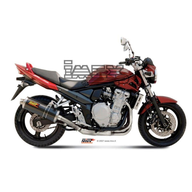 Silencieux MIVV OVAL SUZUKI GSF BANDIT 650 2007-2016