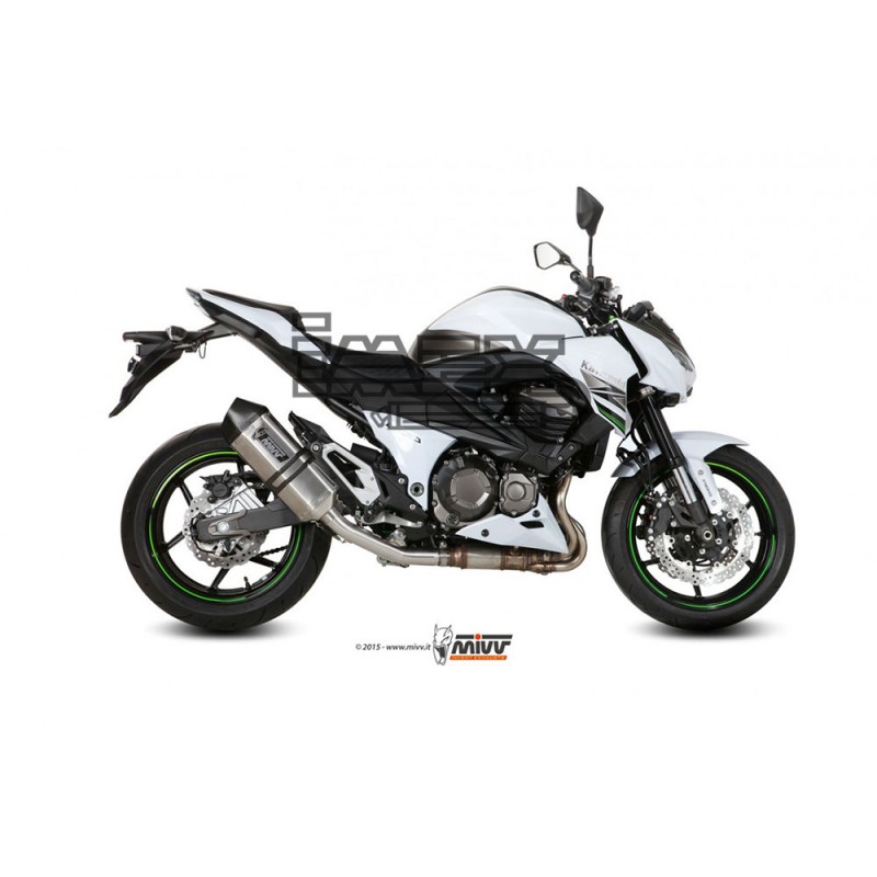 Silencieux MIVV SPEED EDGE KAWASAKI Z 800 2013-2017