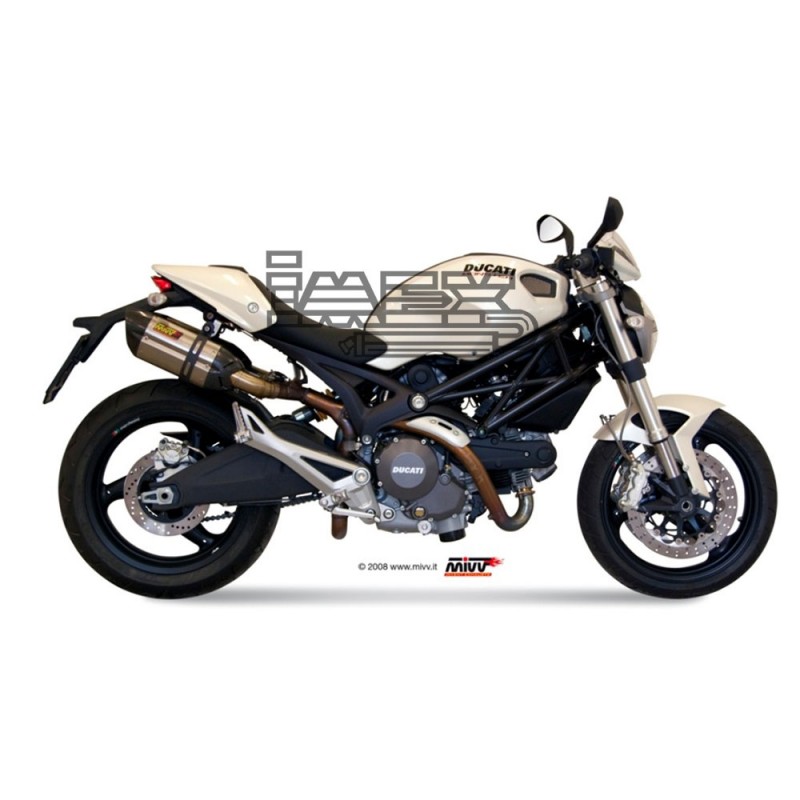 Silencieux MIVV SUONO DUCATI MONSTER 696 2008-2014