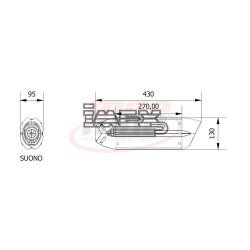 Silencieux MIVV SUONO KTM 640 LC4 SM/Enduro 1999-2007