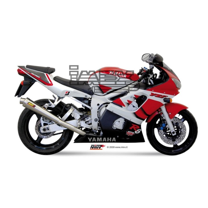 Silencieux MIVV X-cone YAMAHA YZF 600 R6 1999-2002