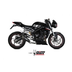 Silencieux MIVV X-M5 TRIUMPH STREET TRIPLE 660 S 2017-2022