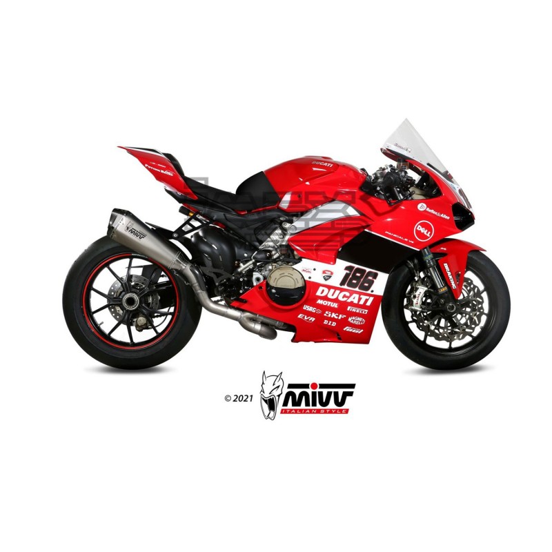 Ligne Complète MIVV DELTA RACE EVO DUCATI PANIGALE 1100 V4 2018-...