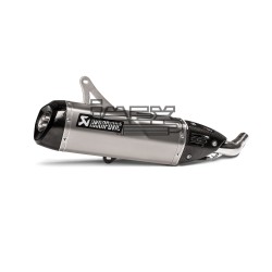 Protection thermique carbone Akrapovic pour Silencieux Piaggio VESPA GTS SUPER 125 IE, GTS/GTV 250, GTS SUPER/GTV 300