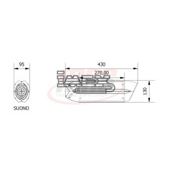 Silencieux MIVV SUONO Yamaha YZF 600 R6 1999-2002