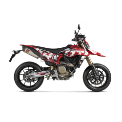 Silencieux AKRAPOVIC Ducati Hypermotard 698 2024-...Coupelle Carbone