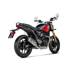 Silencieux Akrapovic Slip-on Triumph Speed 400 et Scrambler 400 X 2024-...