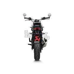 Silencieux Akrapovic Slip-on Triumph Speed 400 et Scrambler 400 X 2024-...