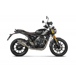 Silencieux Akrapovic Slip-on Triumph Speed 400 et Scrambler 400 X 2024-...