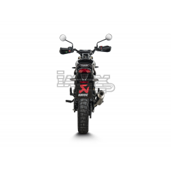 Silencieux Akrapovic Slip-on Triumph Speed 400 et Scrambler 400 X 2024-...