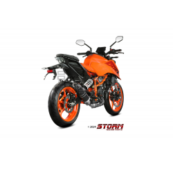 Silencieux STORM Slip-on GP KTM 125 et 390 Duke 2024-...