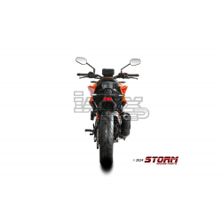 Silencieux STORM Slip-on GP KTM 125 et 390 Duke 2024-...