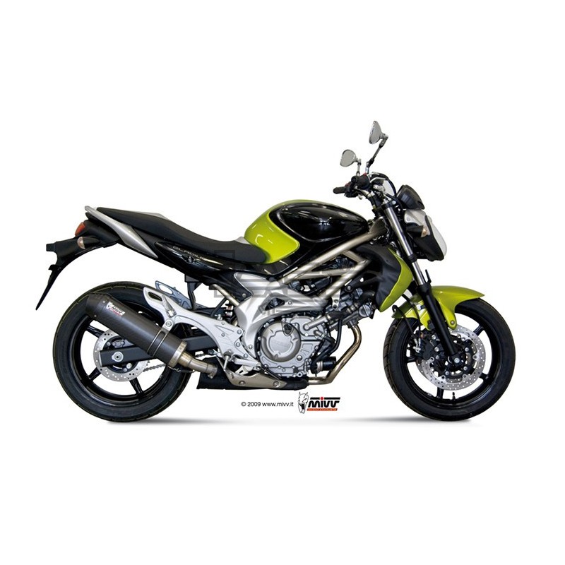 Silencieux MIVV SPORTLINE Ovale Adapt.Suzuki 650 GLADIUS 2009-