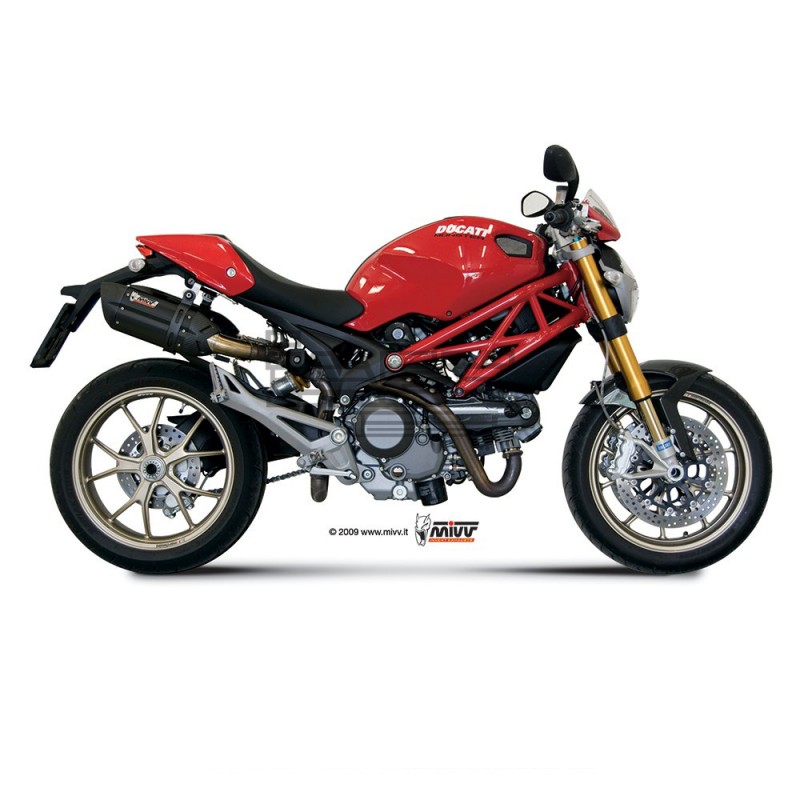 Silencieux MIVV SUONO Adapt.Ducati MONSTER 796 / 1100/S