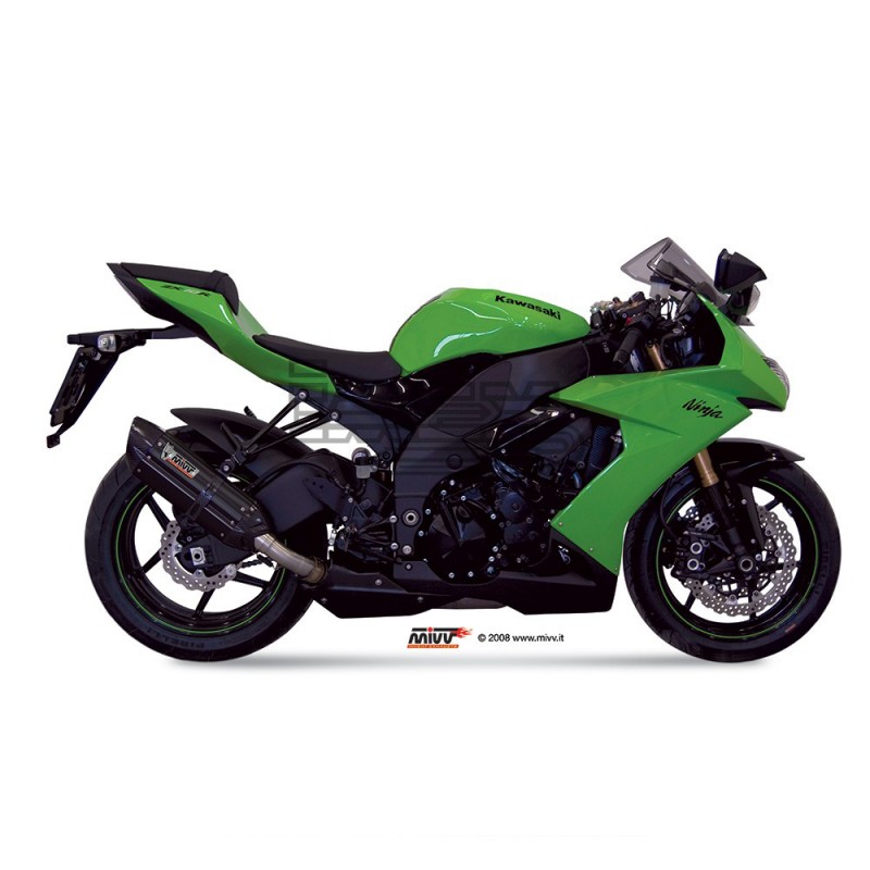 Silencieux MIVV SUONO Adapt.Kawasaki ZX10R NINJA 2008-2010