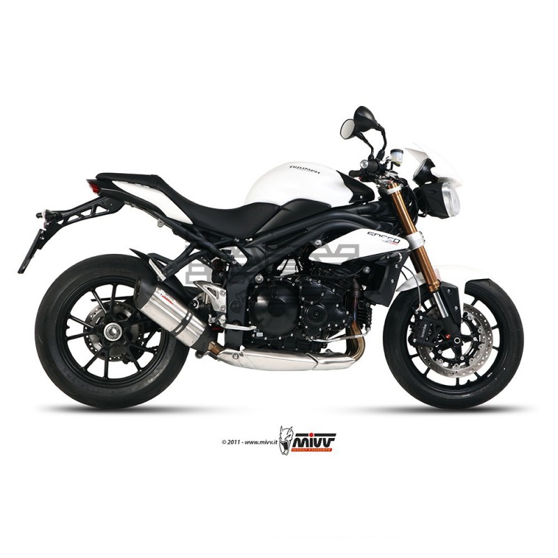 Silencieux MIVV SUONO Triumph SPEED TRIPLE 1050/R/S 2011-2016